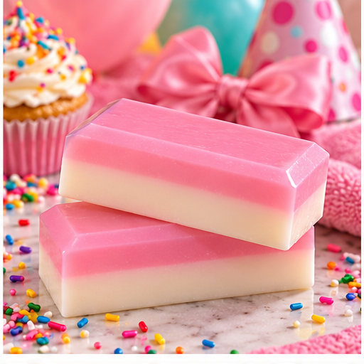 Birthday Cake Coconut Milk Glycerin Soap