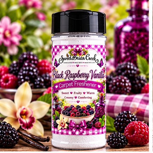 Black Raspberry Vanilla Carpet Freshener Powder