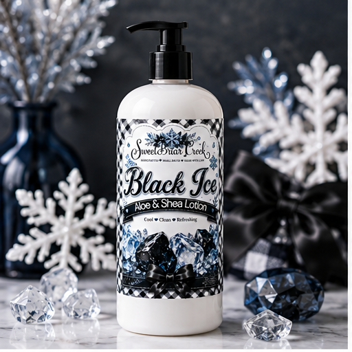 Black Ice Shea & Aloe Body Lotion
