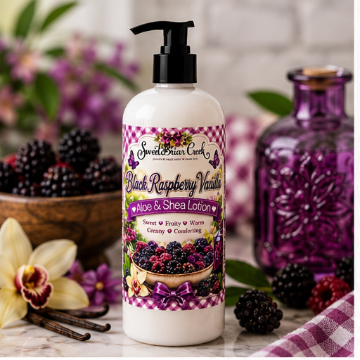 Black Raspberry Vanilla Shea & Aloe Body Lotion