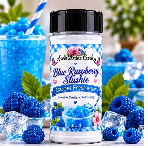 Blue Raspberry Slushie Carpet Freshener Powder