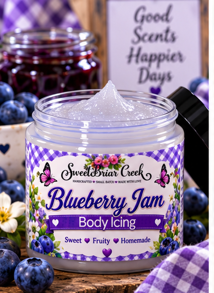 Blueberry Jam Body Icing
