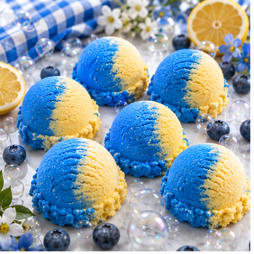 Blueberry Lemon Poundcake Bubble Scoop