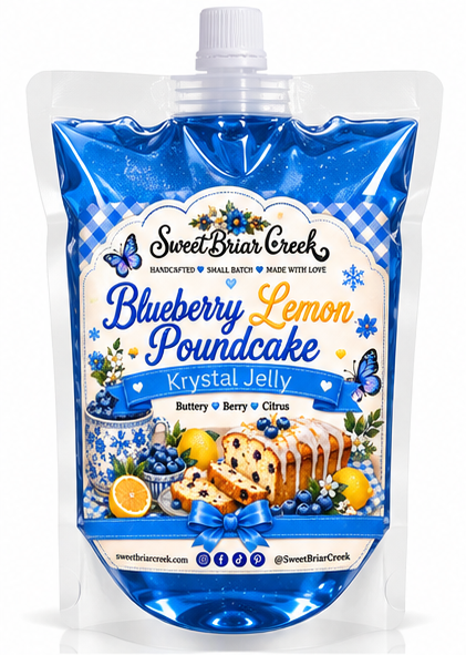 Blueberry Lemon Poundcake Krystal Jelly Squeeze for wax warmers