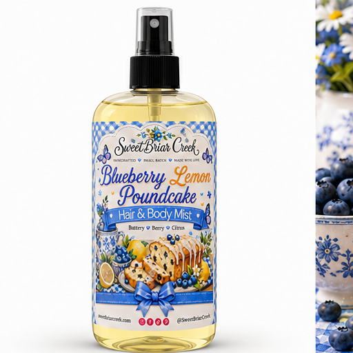 Lemon Blueberry Poundcake Hair & Body Mist