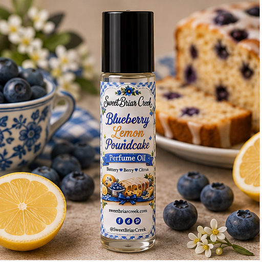 Blueberry Lemon Poundcake  Roll on Perfume Oil