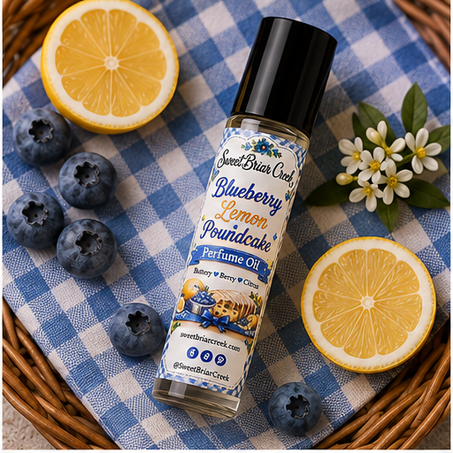 Blueberry Lemon Poundcake  Roll on Perfume Oil