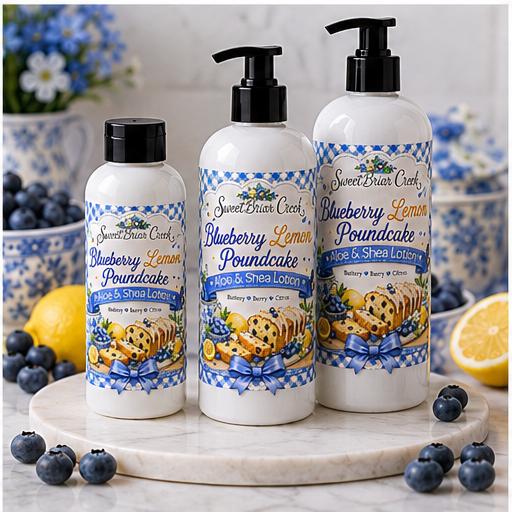 Blueberry Lemon Poundcake Shea & Aloe Body Lotion
