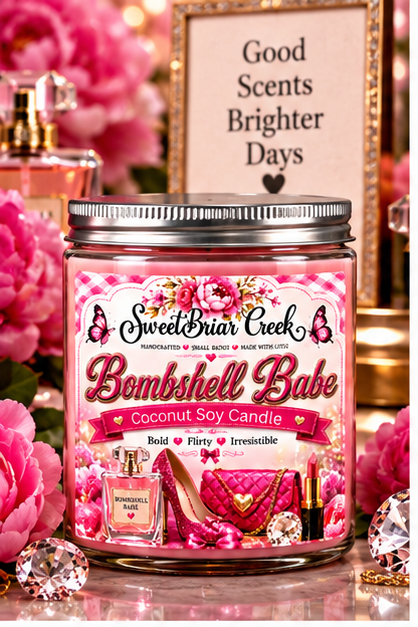 Bombshell Babe Coconut Soy Candle