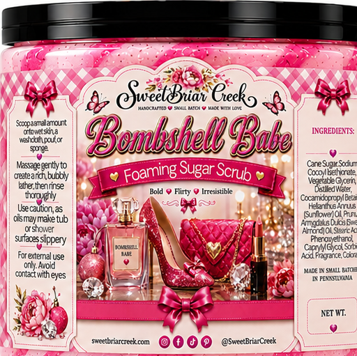 Bombshell Babe Foaming Sugar Scrub