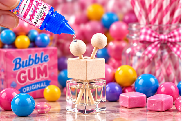 Bubblegum Hanging Car Diffuser & Refills