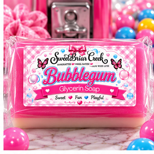 Bubblegum Coconut Milk Glycerin Soap