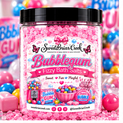 Bubblegum Fizzy Bath Salt Soak