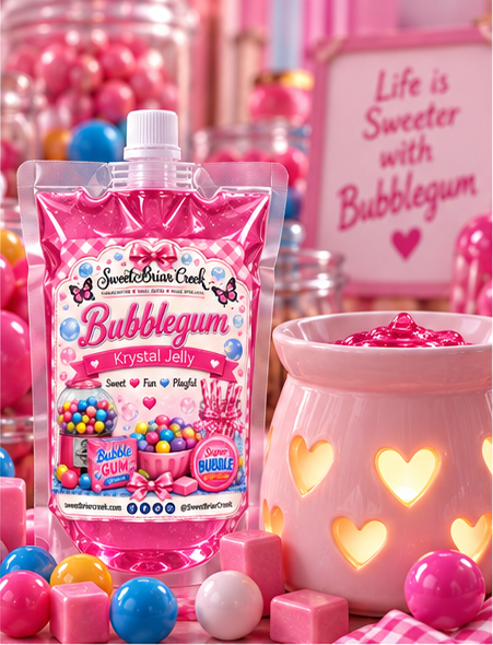 Bubblegum Krystal Jelly Squeeze for wax warmers