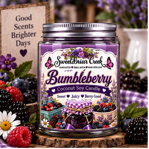 Bumbleberry Coconut Soy Candle