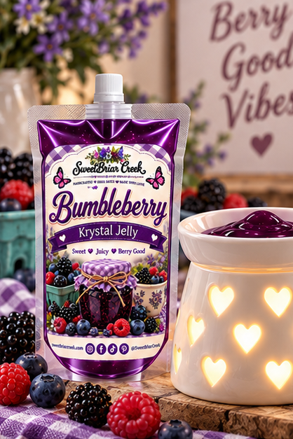 Bumbleberry Krystal Jelly Squeeze for wax warmers.