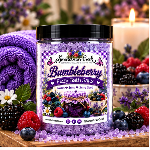 Bumbleberry Fizzy Bath Salt Soak