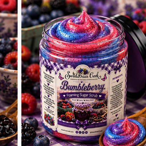 Bumbleberry Foaming Sugar Scrub