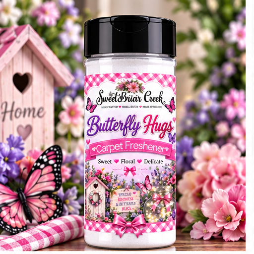 Butterfly Hugs Carpet Freshener Powder
