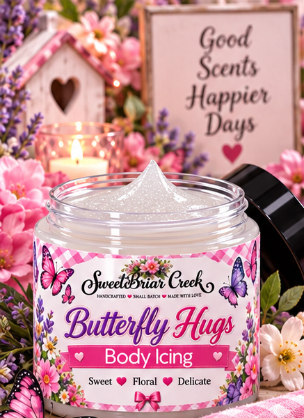 Butterfly Hugs Body Icing