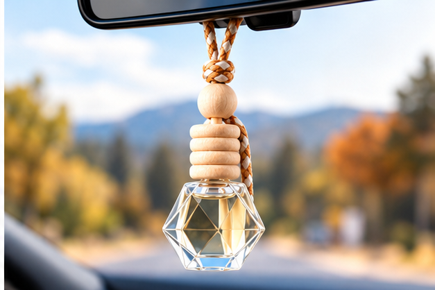 Cafe Caramel Hanging Car Diffuser & Refills