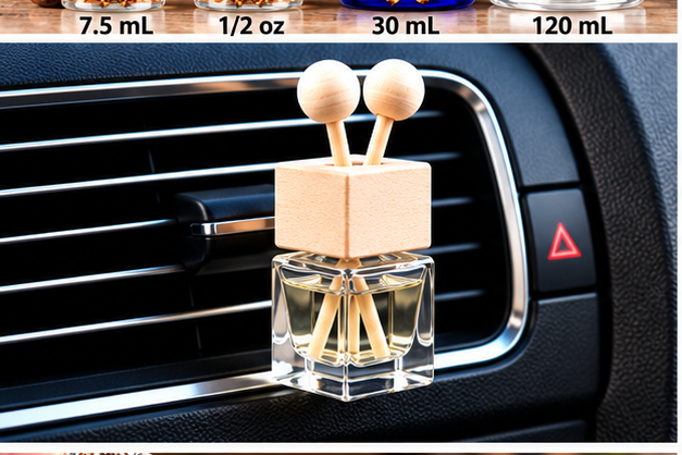 Cafe Caramel Hanging Car Diffuser & Refills