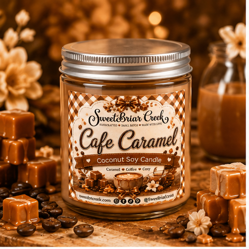Cafe Caramel Coconut Soy Candle