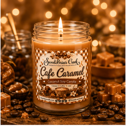 Cafe Caramel Coconut Soy Candle