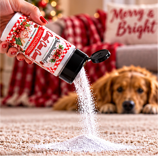 Candy Cane Cream Carpet Freshener Powder