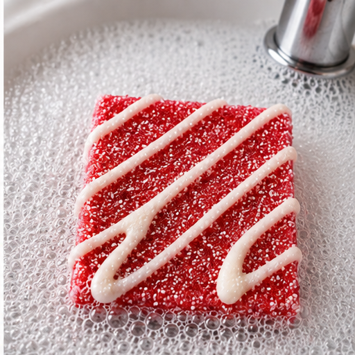 Candy Cane Cream Bubbly Scrub Body Bars