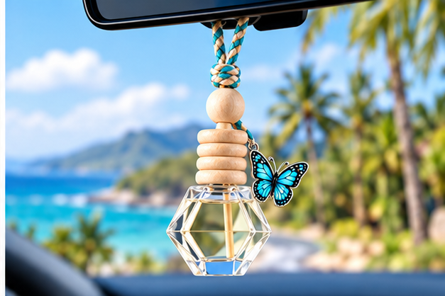 Caribbean Hanging Car Diffuser & Refills
