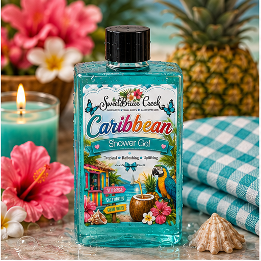 Caribbean SHower Gel + Bubble Bath