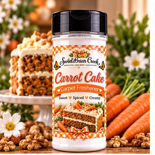 Carrot Cake Carpet Freshener Powder