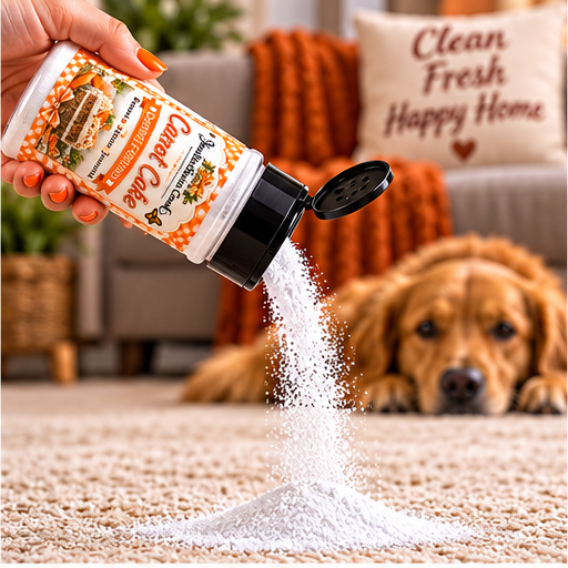 Carrot Cake Carpet Freshener Powder