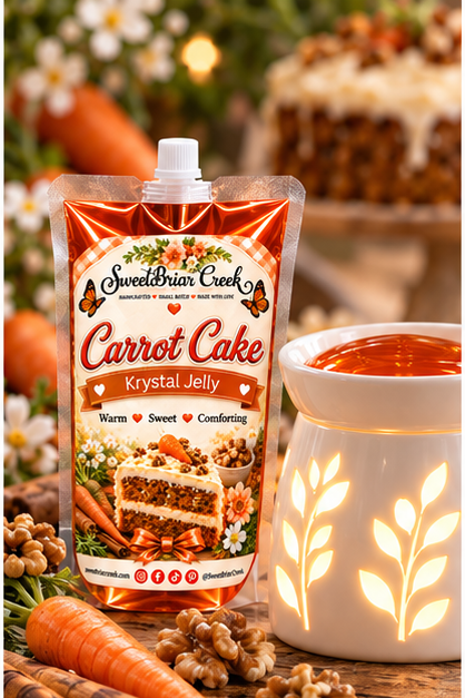 Carrot Cake Krystal Jelly Squeeze for wax warmers