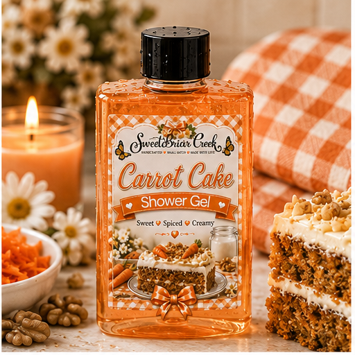 Carrot Cake Shower Gel + Bubble Bath