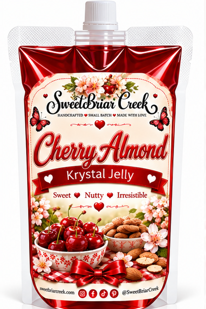 Cherry Almond Krystal Jelly Squeeze for wax warmers.