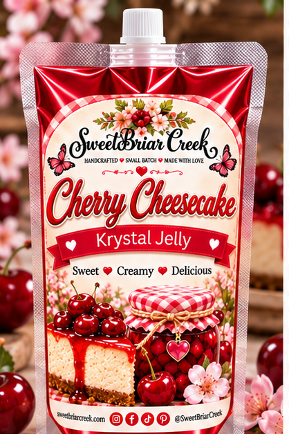 Cherry Cheesecake Krystal Jelly Squeeze for wax warmers