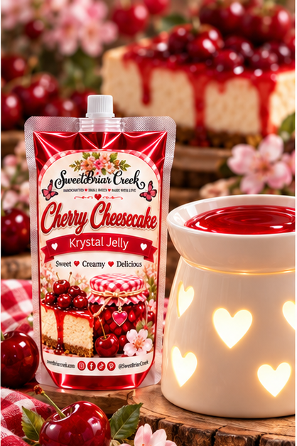 Cherry Cheesecake Krystal Jelly Squeeze for wax warmers