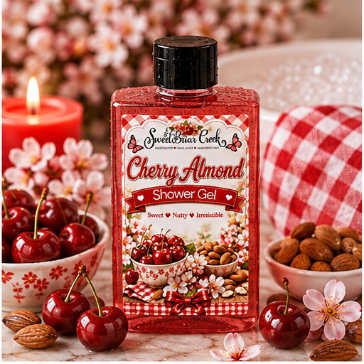Cherry Almond Shower Gel + Bubble Bath