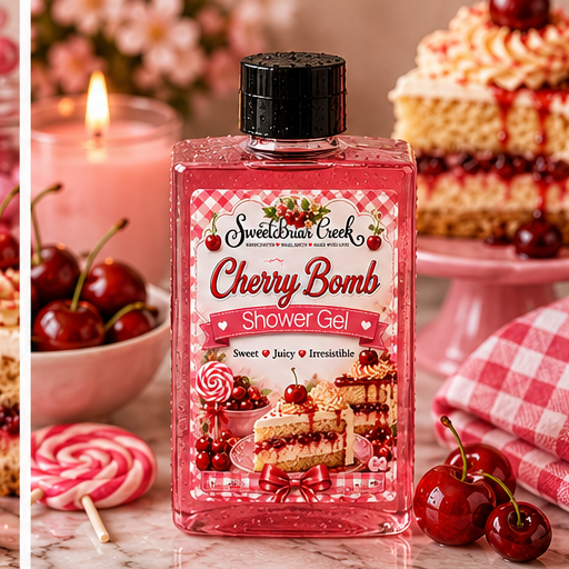 Cherry Bomb Shower Gel + Bubble Bath