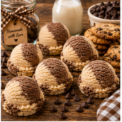 Chocolate Chip Cookie Bubble Scoop