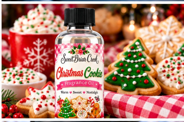 Christmas Cookie Hanging Car Diffuser & Refills