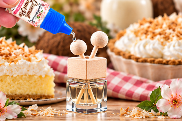 Coconut Cream Pie Hanging Car Diffuser & Refills