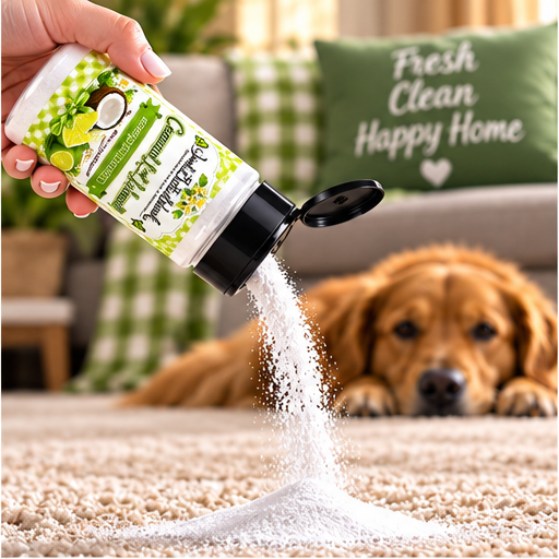Coconut Lime Verbena Carpet Freshener Powder