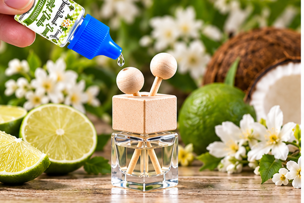 Coconut Lime Verbena Hanging Car Diffuser & Refills