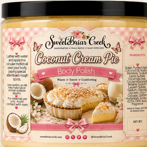 Coconut Cream Pie Body Polish