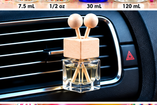 Confetti Cake Hanging Car Diffuser & Refills