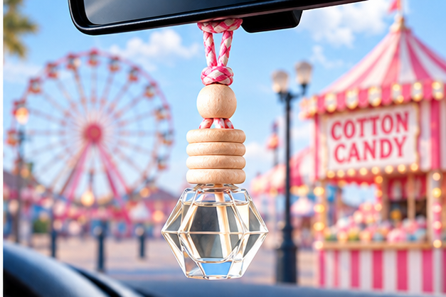 Cotton Candy Hanging Car Diffuser & Refills