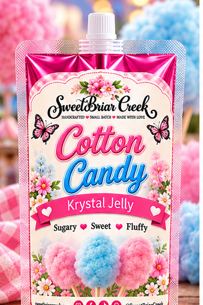 Cotton Candy Krystal Jelly Squeeze for wax warmers.